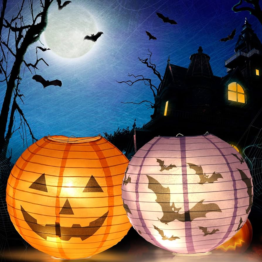 Amazon.co.jp: Kesote ハロウィン 飾り 提灯 カボチャちょうちん